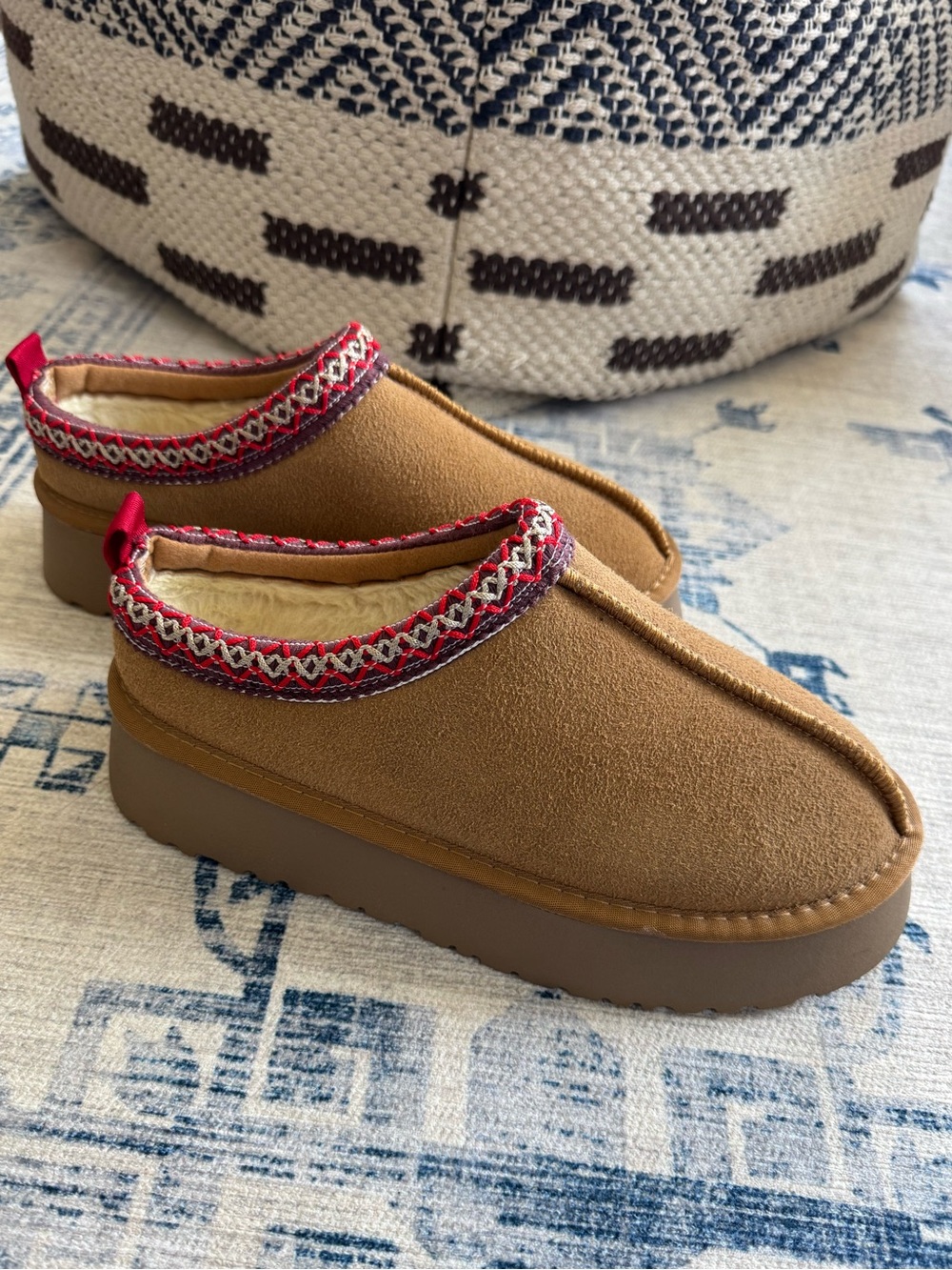 worn once slippers